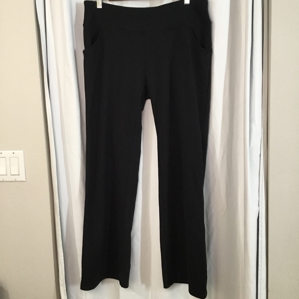Iuga Wide Leg/Flare Lounge Pants with Pockets - L
